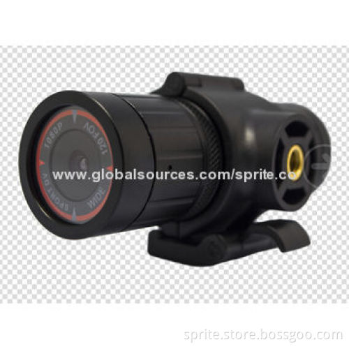 Full HD Action Camera with 120° Wide Lens, 800mAh Li-ion BatteryNew